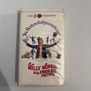 Willy Wonka & the Chocolate Factory VHS Movie